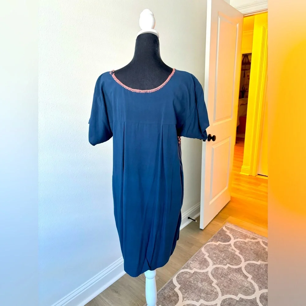 Izzy & Lola Blue and Pink Dress